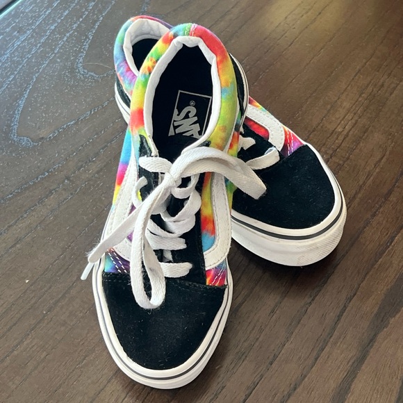 Vans Colorful Kids Sneakers with Black Accents - size 12 - Picture 6 of 10
